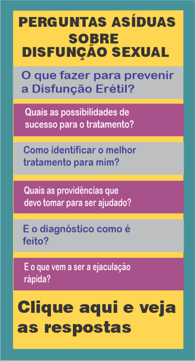 Perguntas sobre disfunção sexual 3